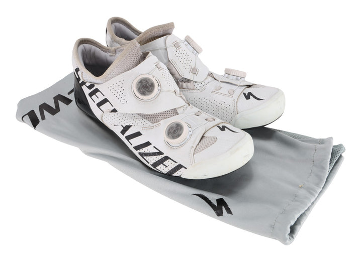 Specialized S-Works Ares Road Bike Shoes EU 39.5 US Men 7.25 BOA WHITE 3-Bolt