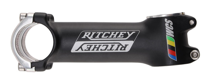 Ritchey WCS Alloy Road Bike Stem 31.8 x 110mm 6º BLACK 1-1/8" w/ 1" Shim 4-Bolt