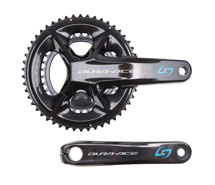 Stages Shimano Dura-Ace R9200 2x12s Road Bike Dual Power Crankset 172.5mm 50/34T