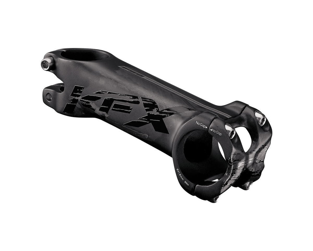 FSA KFX Carbon Mountain Bike Stem 31.8 x 140mm 12º 1 1/8" Black Road Gravel MTB