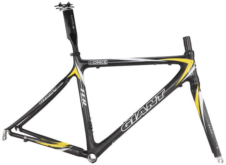 Giant TCR Pro Team ONCE Carbon Road Bike Frameset MED Black 700c Rim QR 2003