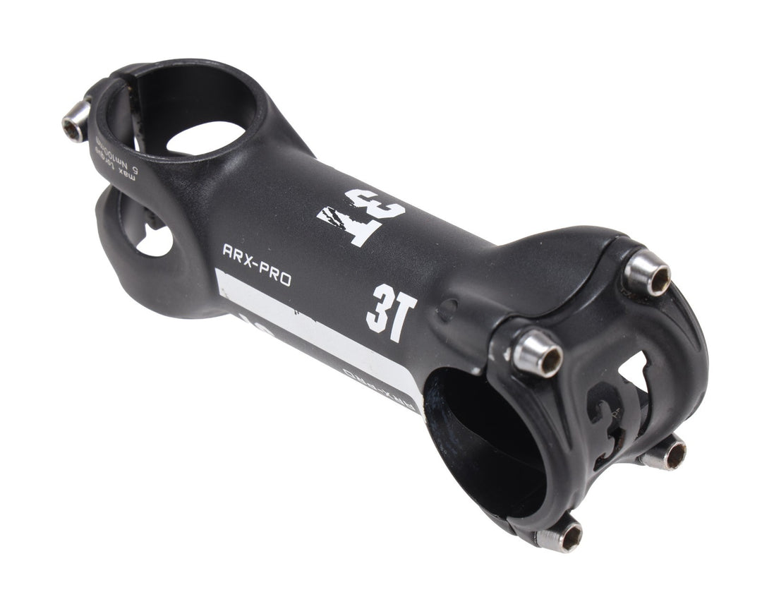 3T ARX-PRO Alloy Road Bike Stem 31.8 x 100mm 6º BLACK 1 1/8" Gravel Race