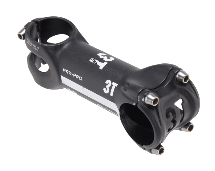 3T ARX-PRO Alloy Road Bike Stem 31.8 x 100mm 6º BLACK 1 1/8" Gravel Race