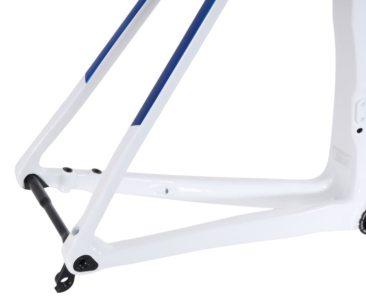 Colnago V3Rs Carbon Disc Road Bike Frameset 56cm White/Blue Thru-Axle 700c 2022