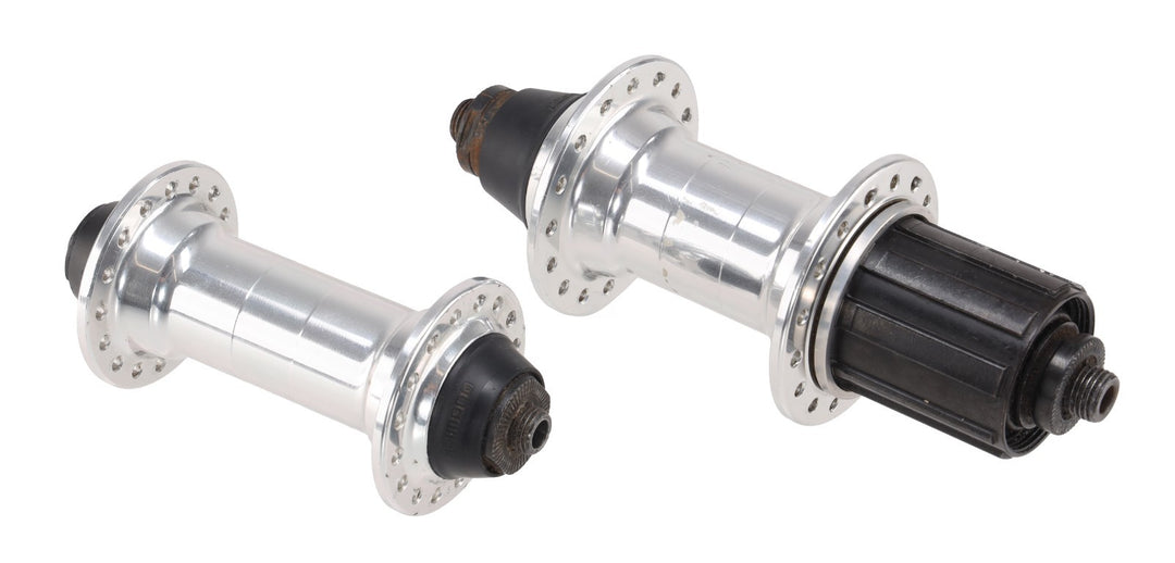 Shimano Deore XT Parallax 10 Spd Mtn Bike Hub SET 100/135mm 32H QR Rim Vintage