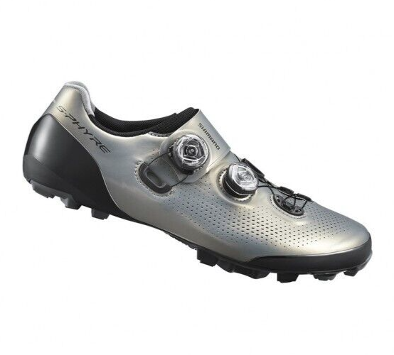 Shimano S-Phyre XC901 Carbon Mountain Bike Shoes EU 38 US 5.2 Silver BOA CX Race