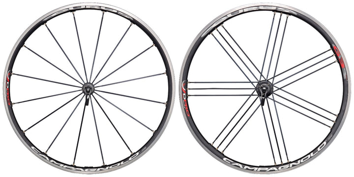 Campagnolo Eurus Mega-G3 Alloy Clincher Wheelset 9-12 Sp Rim Brake QR 700c Italy