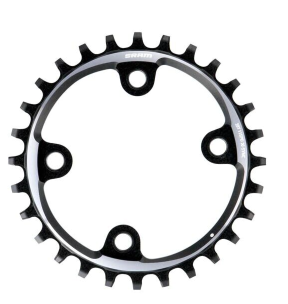 SRAM X-Sync XX1 Mountain Bike Chainring 1x 11 Spd 30T 76mm BCD Gravel 4 Bolt CX