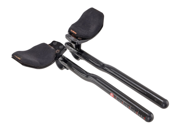 Vision R-Bend Clip-on Carbon Aerobar Extensions 290mm Triathlon TT 31.8mm Clamp