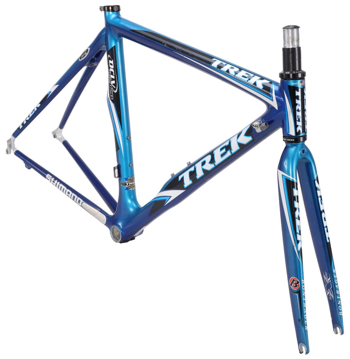 Trek Madone 5.2 OCLV 120 Carbon Road Bike Frameset XS 52cm Blue Rim QR USA 2006