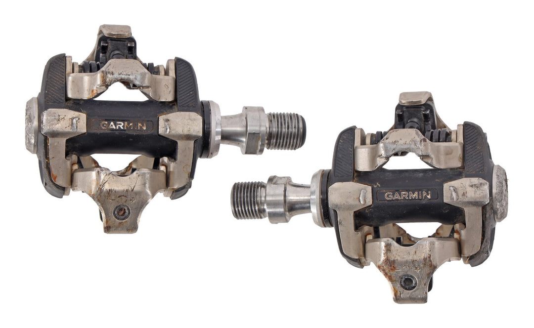 Garmin Rally XC100 Clipless Power Meter Mountain Bike Pedals Single Sided XC MTB