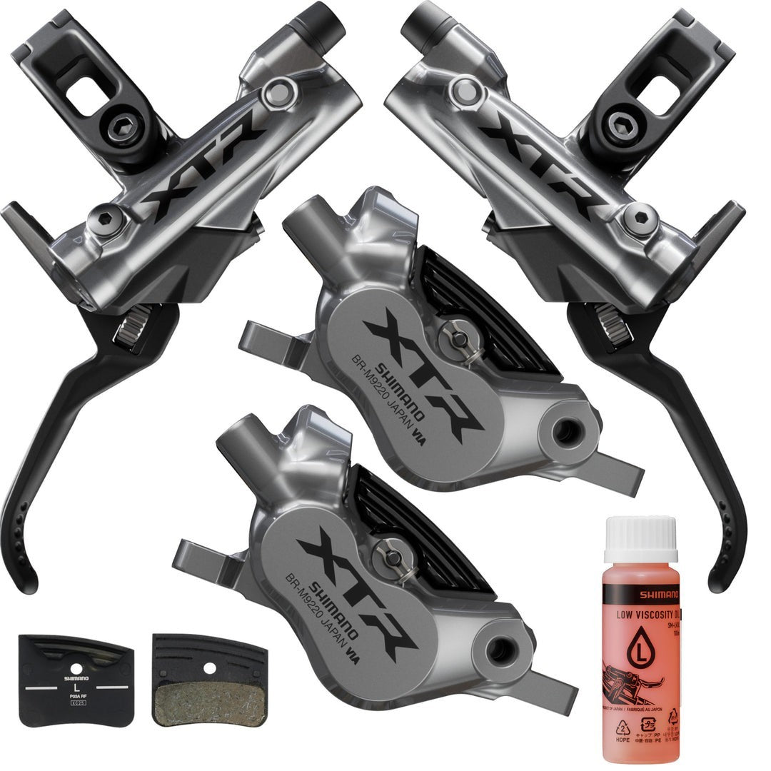 Shimano XTR M9220 Mountain Bike Enduro Brake Lever/Caliper SET 4 Piston