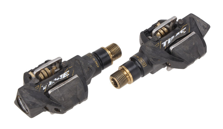 TIME ATAC XC 12 Carbon Mountain Bike Pedals w/Cleats Titanium XC MTB Gravel