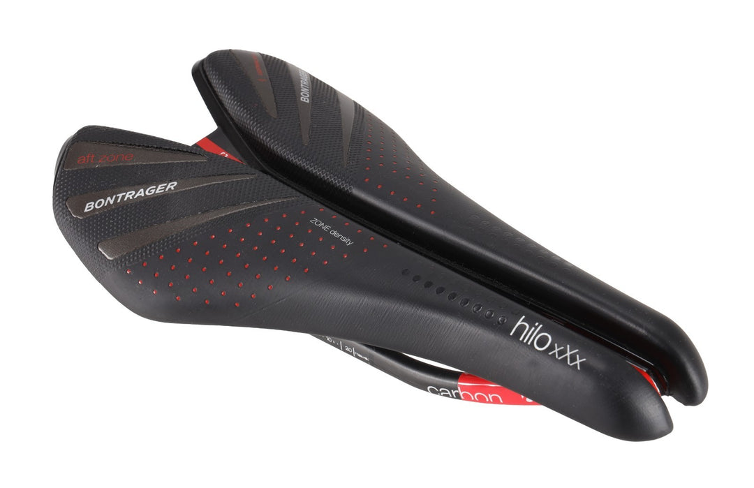 Bontrager Hilo xXx Carbon Time Trial Bike Saddle 140mm 7 x 10mm Rails Triathlon