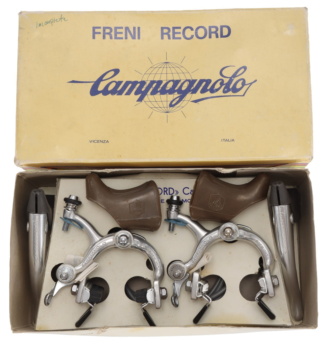 Campagnolo Record Road Bike Brake Calipers Set Vintage Cycling NEW Incomplete
