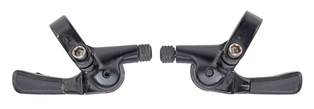Suntour XC Pro 3 x 7 Spd Mountain Bike Thumb Shifter Set Accushift Plus Vintage