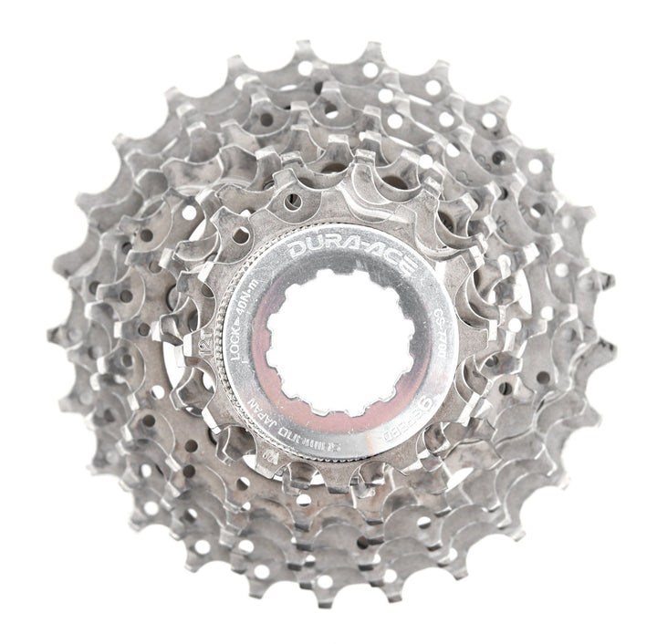 Shimano Dura-Ace CS-7700 9 Speed Road Bike Cassette 12-23T Titanium Vintage TT