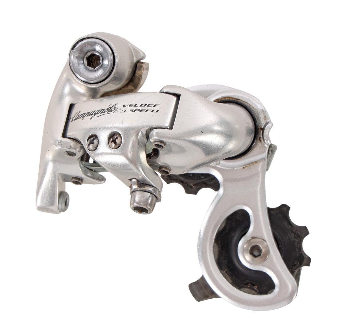 Campagnolo Veloce 9 Speed Road Bike Rear Derailleur Alloy Small Cage Vintage