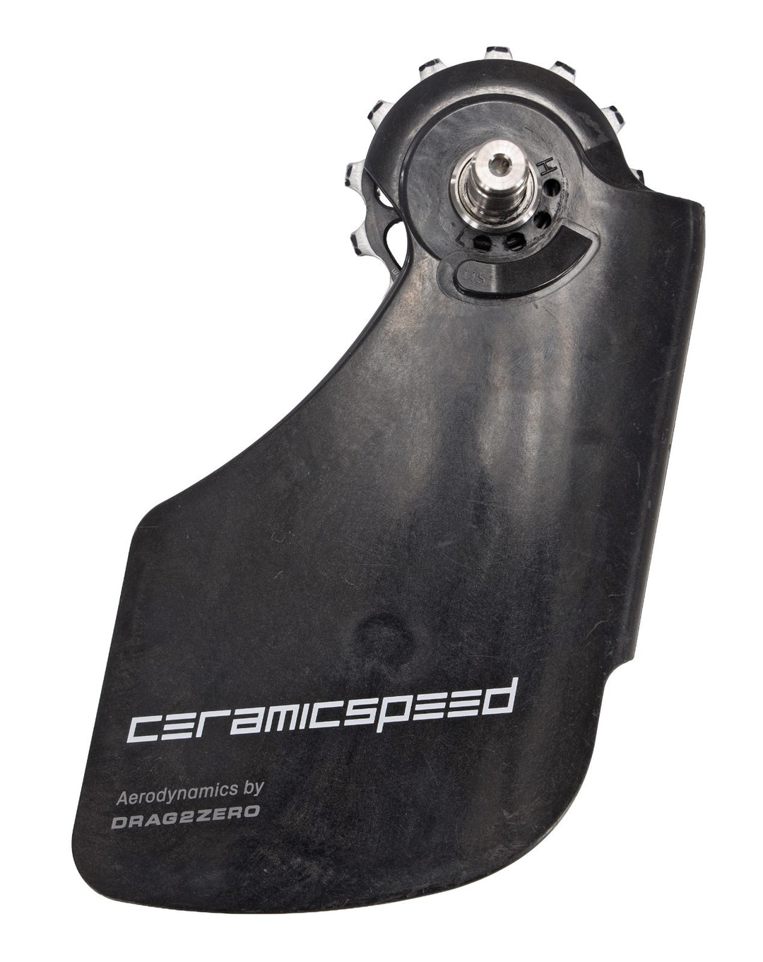 CeramicSpeed OSPW Aero Shimano Road 9100/8000 Derailleur Cage Assembly BLACK Tri