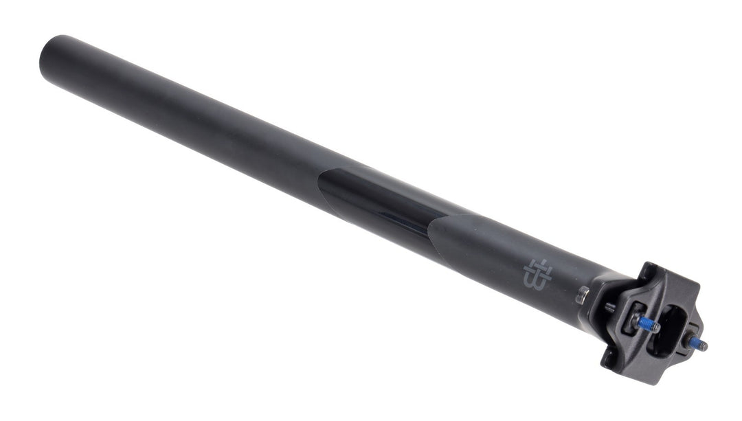 Black Inc Carbon Mountain Bike Seatpost 31.6 x 400mm 0mm SB 7 x 7mm Rail MTB XC