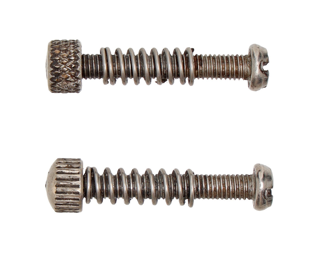 Rear Dropout Adjustment Bolts w/ Springs & Ends PAIR Road Vintage Cycling