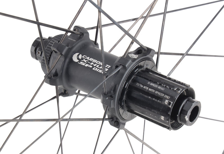 Carbon Ti Duke Baccara X 36 Tubeless Disc Road Bike Wheelset Shimano 11 Spd 700c