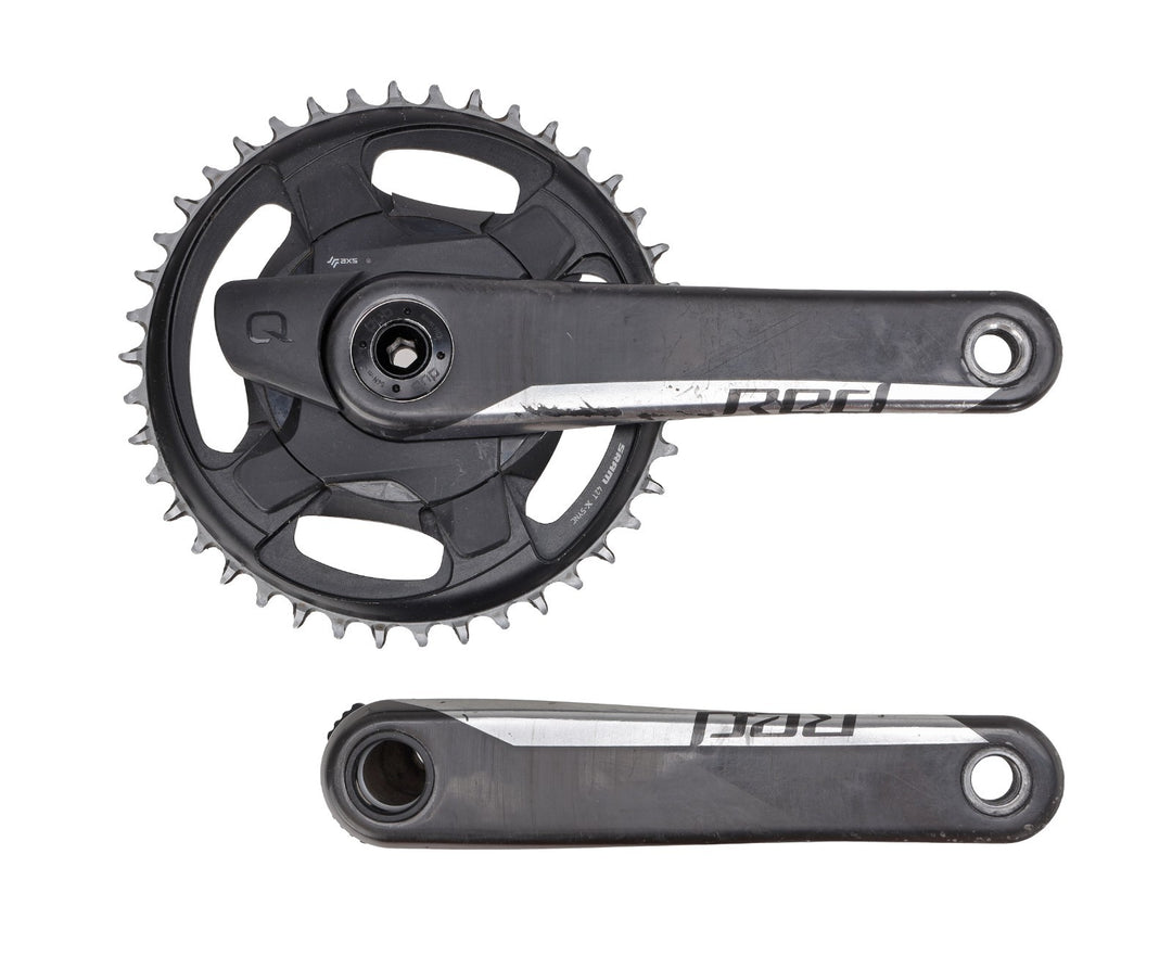 SRAM Red AXS D1 DUB SL 1x 12 Spd Road Gravel Bike Power Meter Crankset 175mm 42T