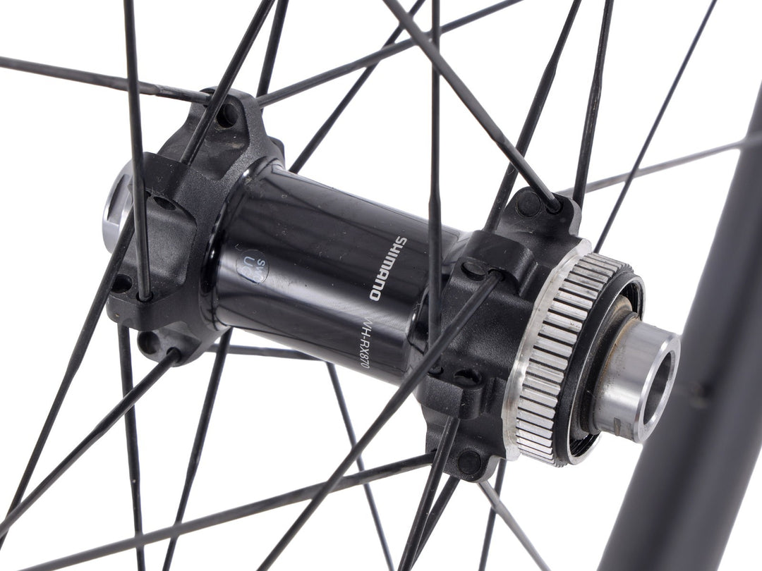 Shimano GRX WH-RX870 Carbon Gravel Center Lock Disc 11s Wheelset 700c Tubeless