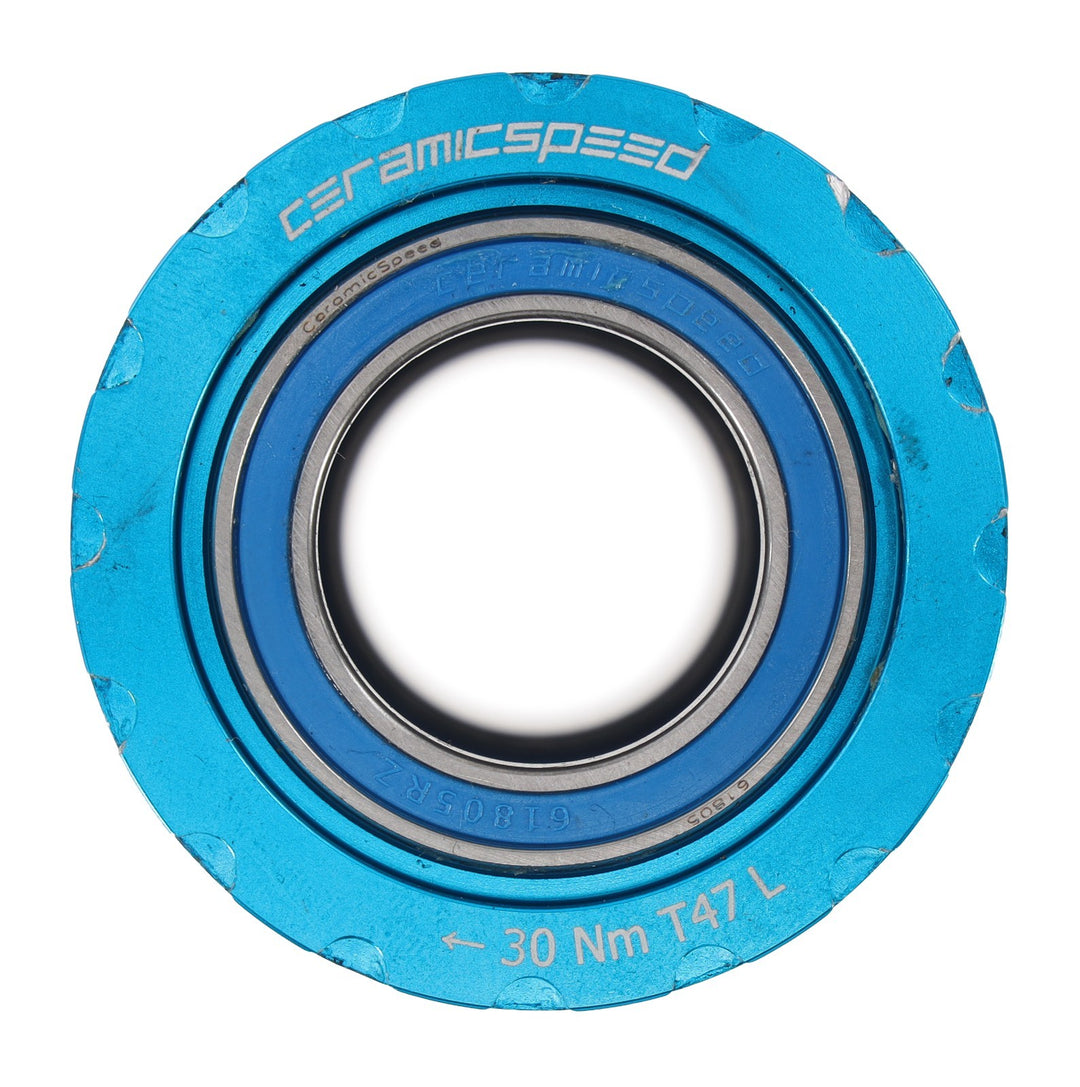 CeramicSpeed T47a Bottom Bracket For Shimano Road Bike 24mm BLUE Standard Race