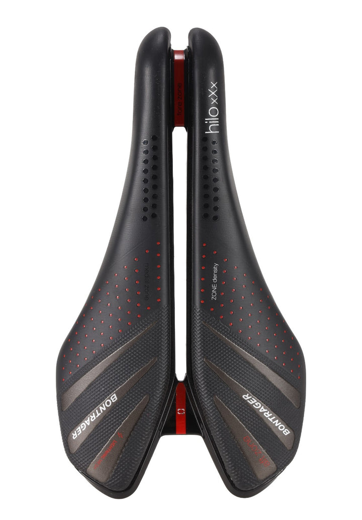 Bontrager Hilo xXx Carbon Time Trial Bike Saddle 140mm 7 x 10mm Rails Triathlon