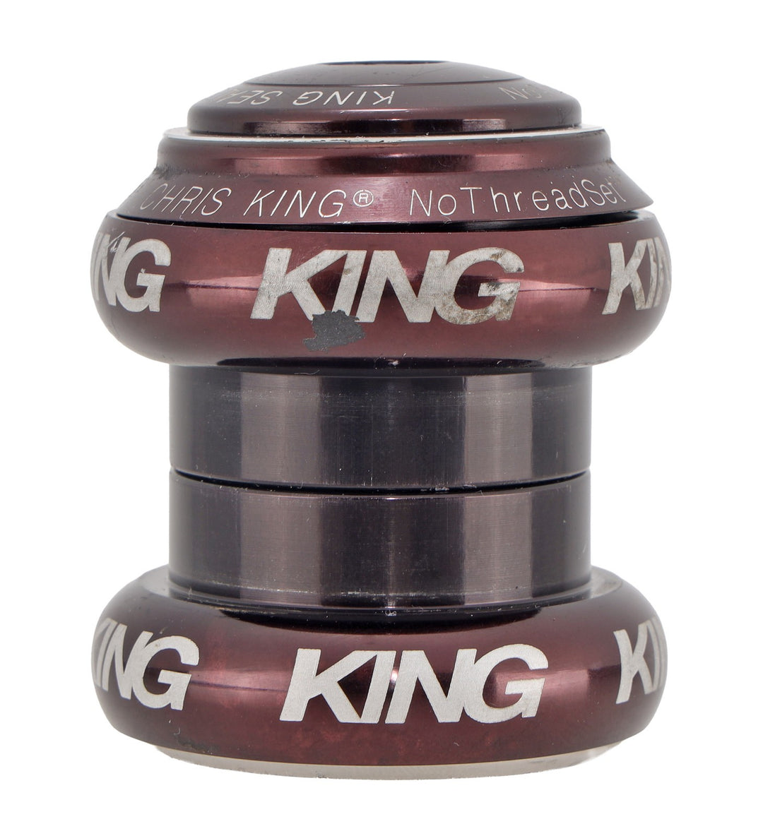 Chris King NoThreadSet External Cup Road Bike Headset 1 1/8" 34mm BLACK Gravel