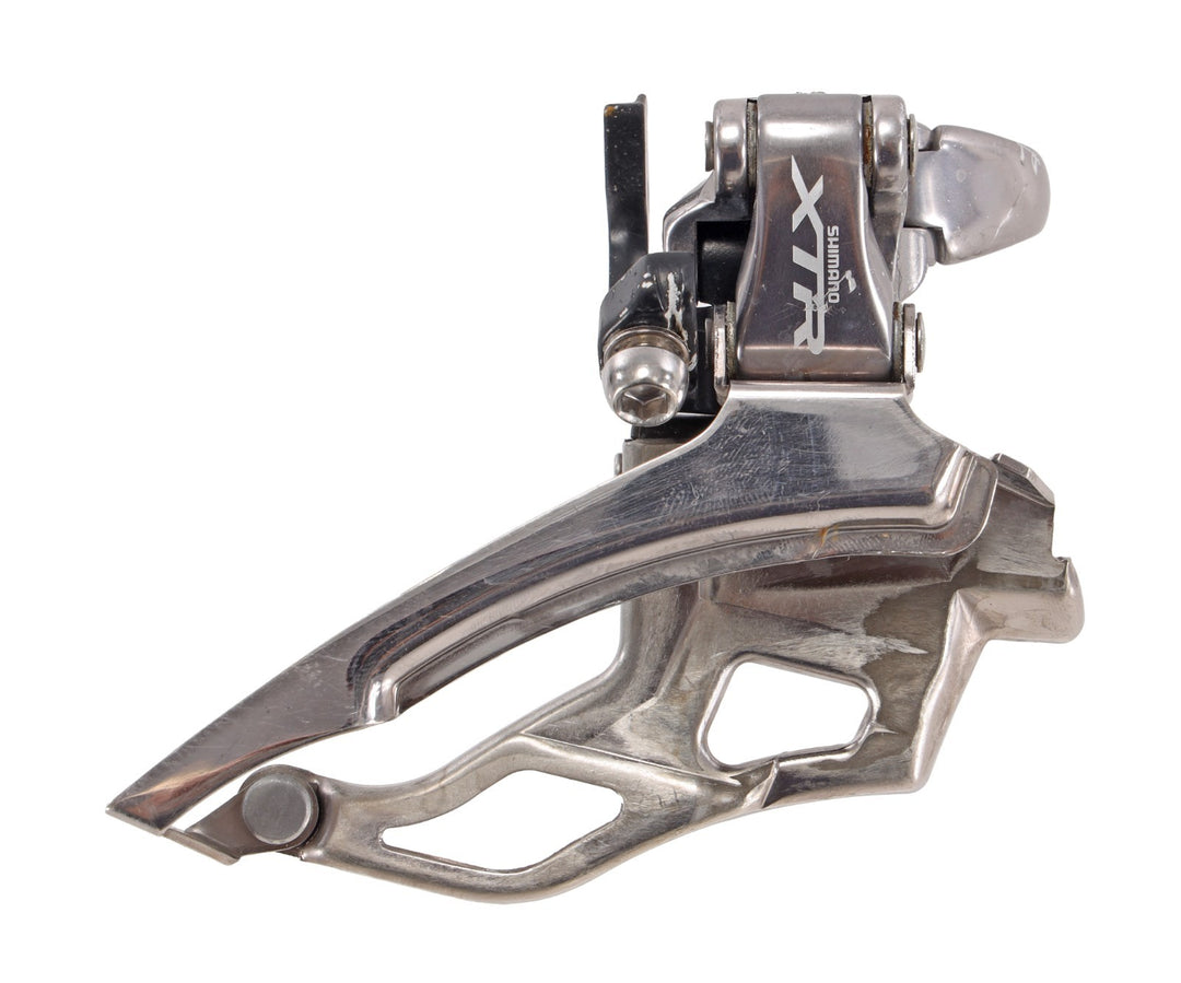 Shimano XTR FD-M961 3 x 9 Speed Mtn Bike Front Derailleur 31.8mm Clamp Dual-Pull
