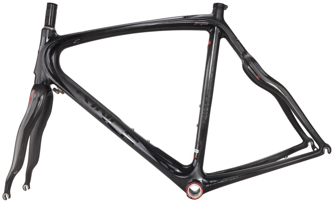 Pinarello Prince FP Carbon Road Bike Frameset 57.5cm Black on Black 700c QR 2009