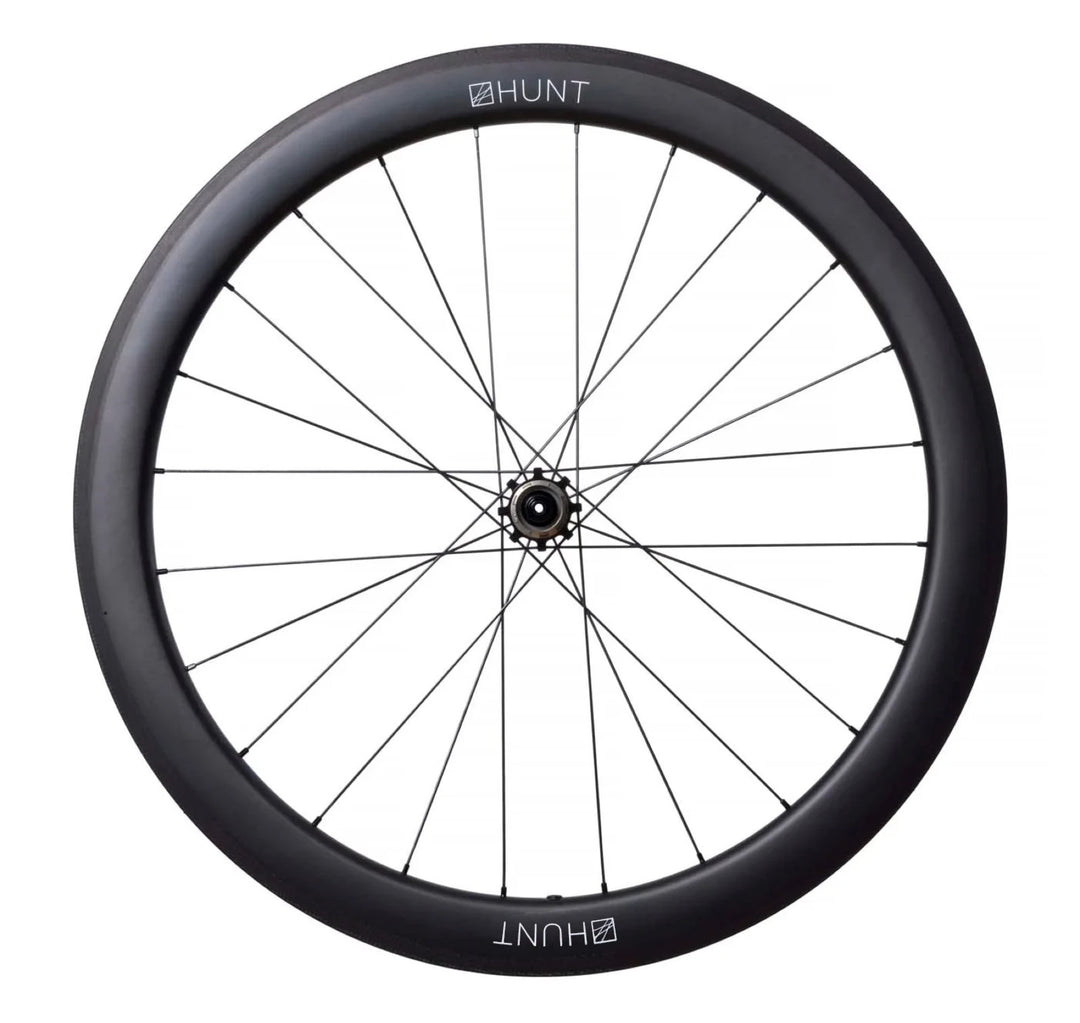 HUNT 52 Carbon Aerodynamicist Tubeless REAR Wheel HG 11 Spd 700c QR CeramicSpeed
