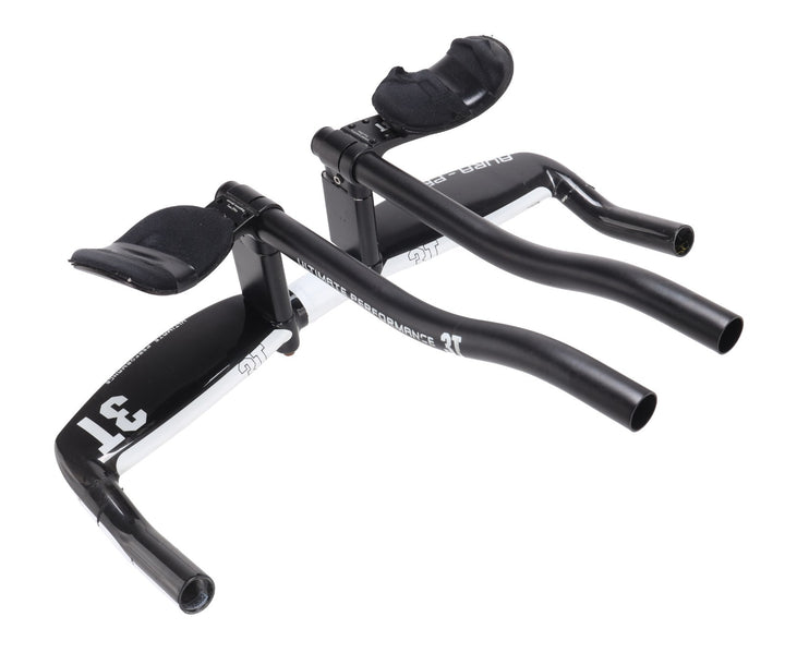3T Aura Pro Triathlon Bike Carbon Aerobar w/ Extensions 31.8 x 420mm TT Race
