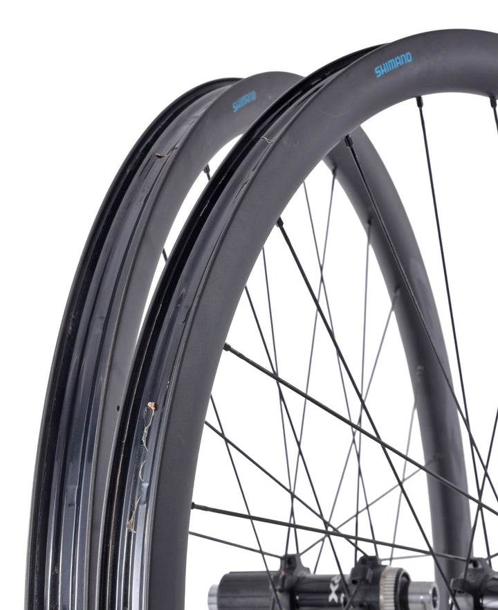 Shimano GRX WH-RX870 Carbon Gravel Center Lock Disc 11s Wheelset 700c Tubeless