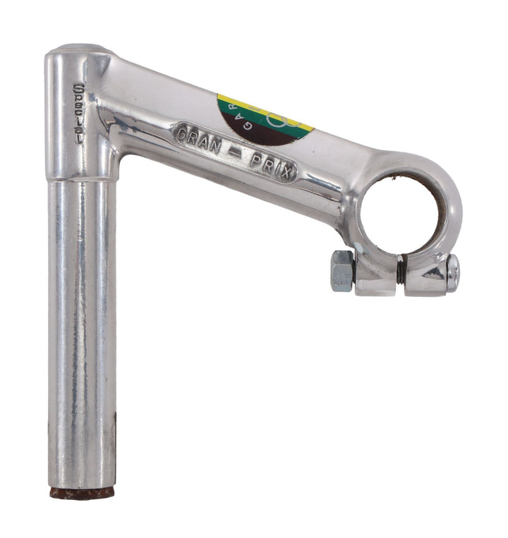 3ttt Gran Prix 1" Quill Alloy Road Bike Stem 25.4 x 100mm Silver Vintage Cycling
