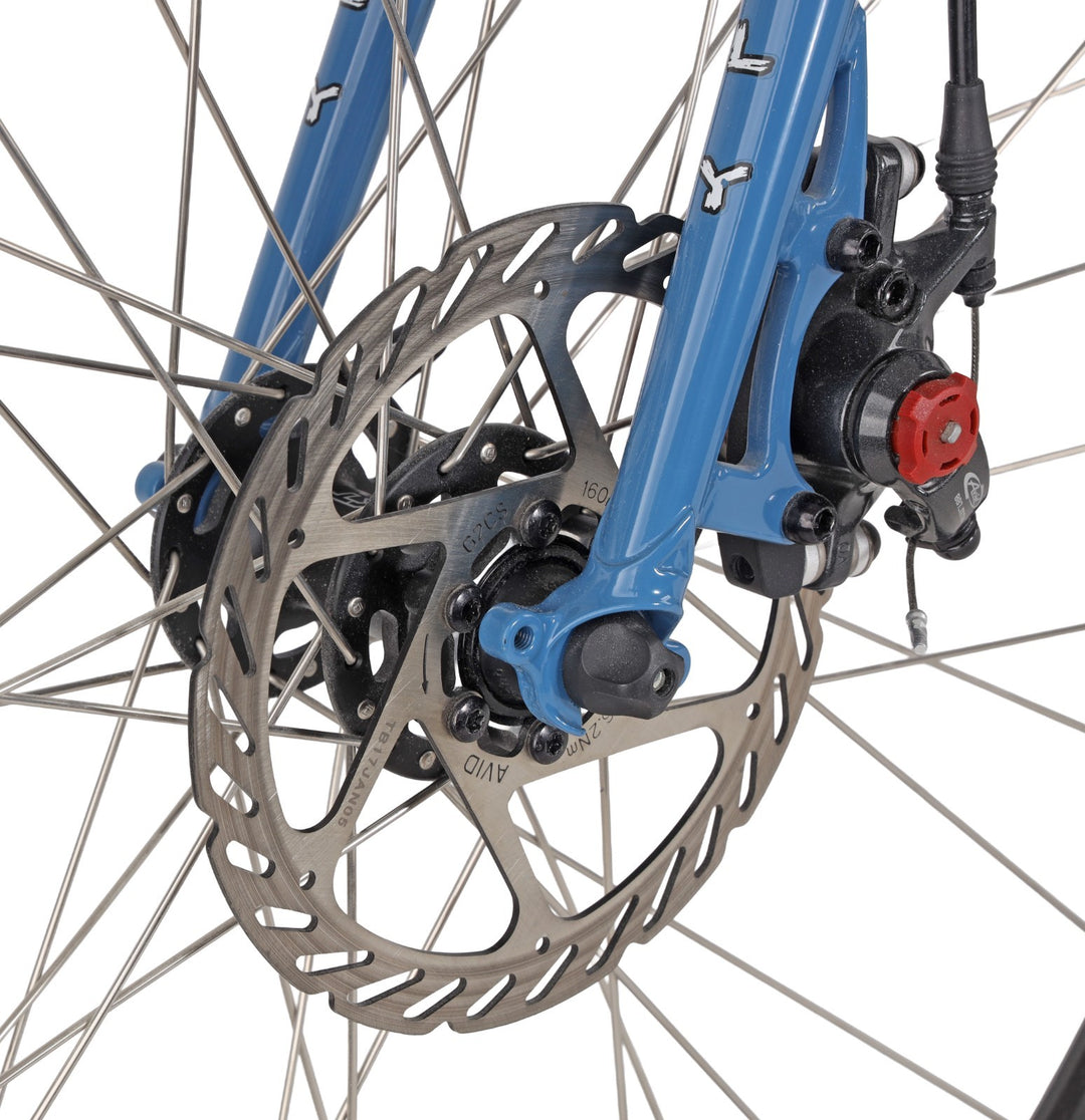 Surly Disc Trucker 3x 10 Sp Touring Bike 56cm BLUE 4130 Dura-Ace XT Sugino 2017