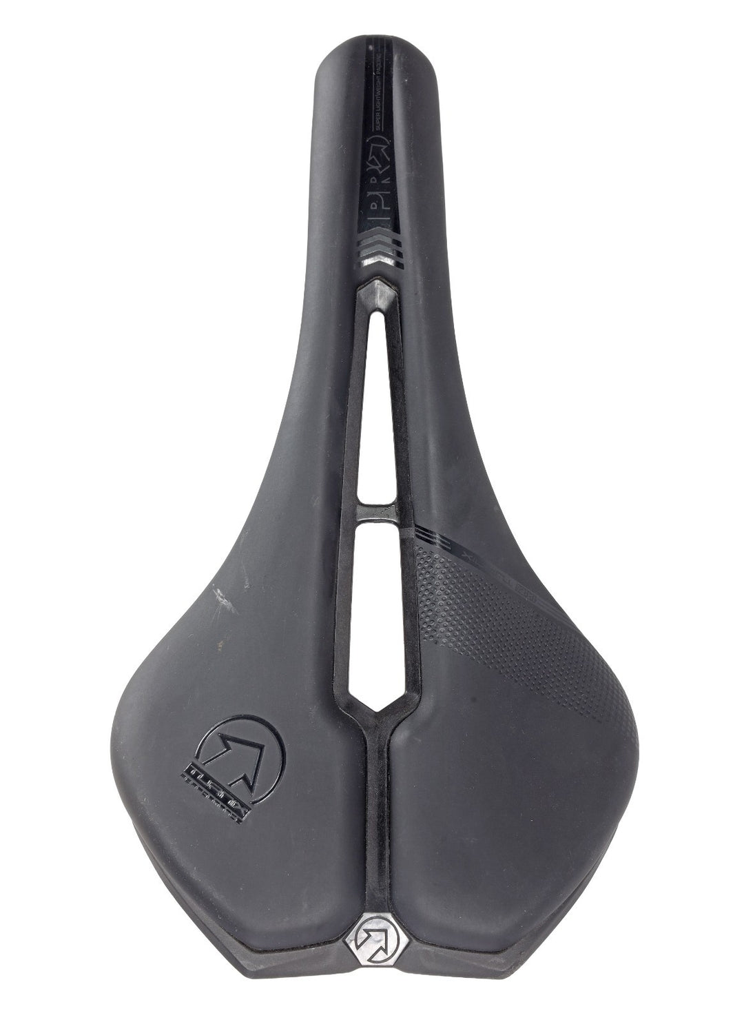 PRO Turnix Performance Carbon Road Bike Saddle 152mm 7 x 7mm INOX Gravel BLACK