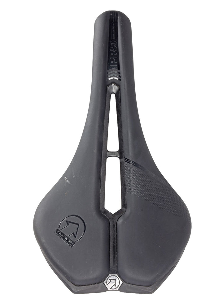 PRO Turnix Performance Carbon Road Bike Saddle 152mm 7 x 7mm INOX Gravel BLACK