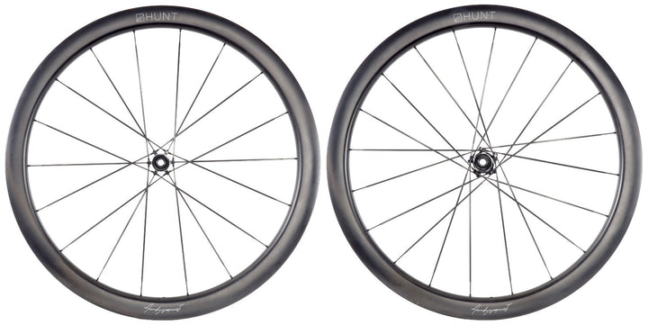 HUNT 44 Aerodynamicist UD Carbon Spoke Disc Tubeless Road Wheelset 11s 700c EZO