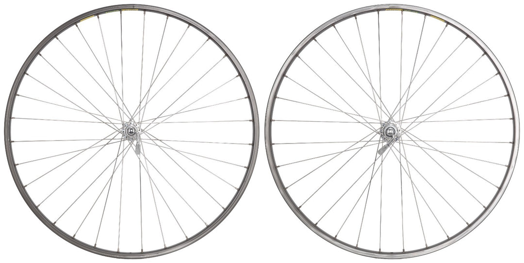 Mavic MA 40 Campagnolo Veloce Alloy Road Bike 10 Sp Wheelset 700c Rim QR Vintage