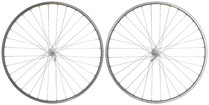 Mavic MA 40 Campagnolo Veloce Alloy Road Bike 10 Sp Wheelset 700c Rim QR Vintage