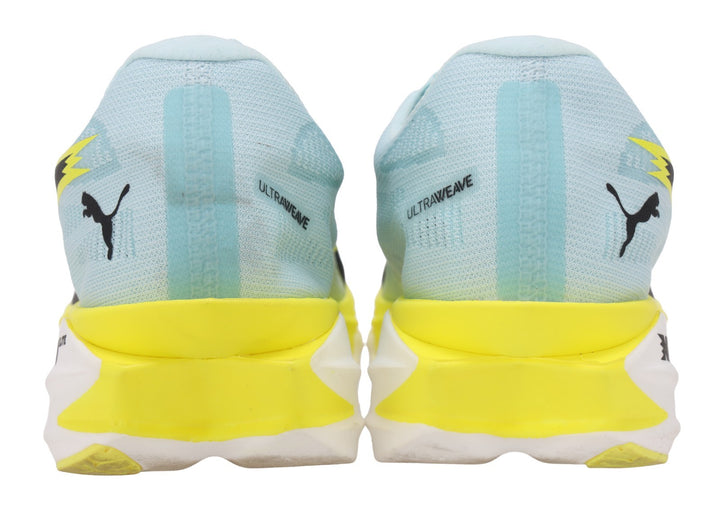 Puma Deviate NITRO Elite 4 Running Shoes US Men 9 EU 42 Light Blue Triathlon