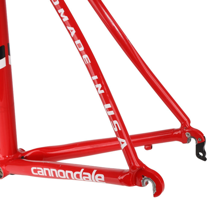Cannondale CAAD9 Alloy Road Bike Frameset 58cm RED 700c Rim QR USA Made ~2008