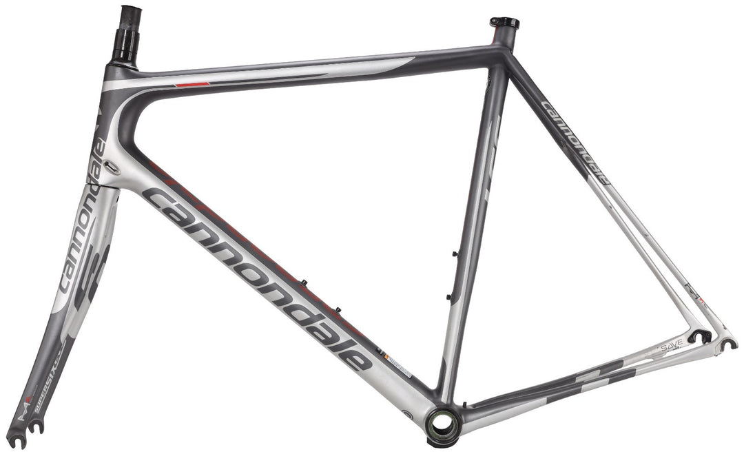 Cannondale SuperSix EVO Hi-MOD Carbon Road Frameset 58cm Silver 700c Rim QR 2015