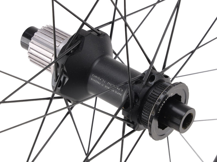 HUNT Race XC 29" Disc Alloy Tubeless Mtn Bike Wheelset CL/6B Shimano MS 12 Spd