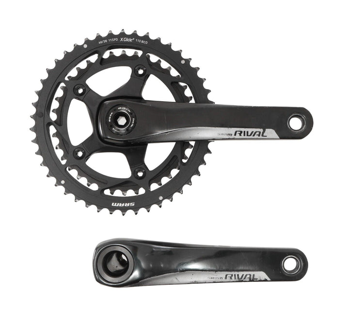 SRAM Rival 22 2x 11 Sp Alloy Road Bike Crankset 172.5mm 46/36T X-Glide BB30 PF30