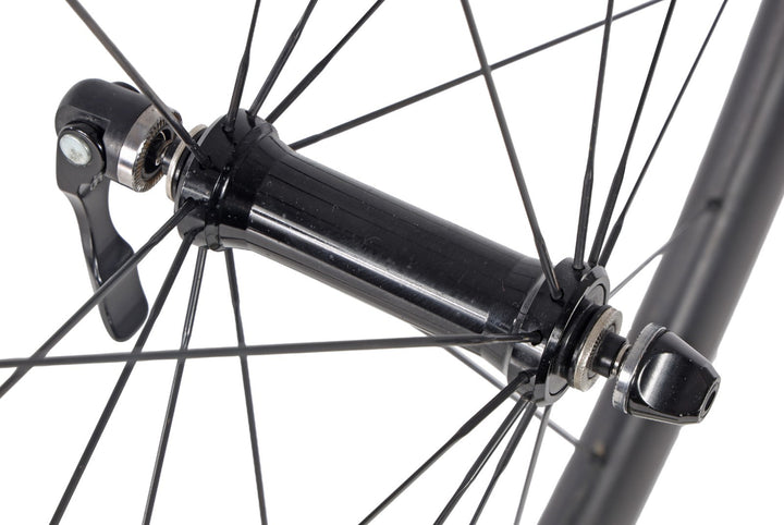 Parcours Grimpeur Carbon Road Bike FRONT Wheel Tubeless 700c Aero QR Rim Brake