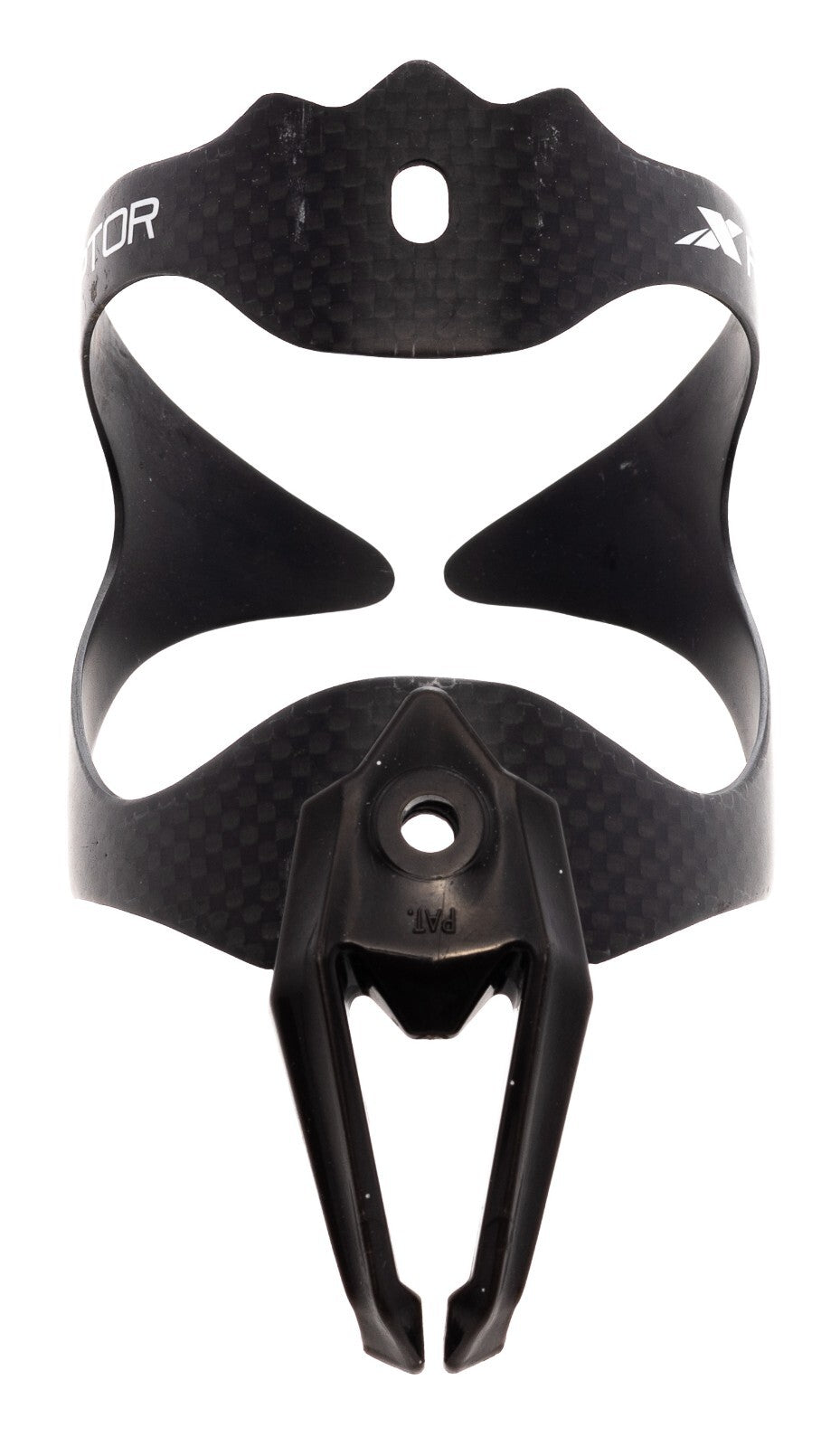 XLAB Raptor Reversible Carbon Water Bottle Cage Matte Black Triathlon Race Bike